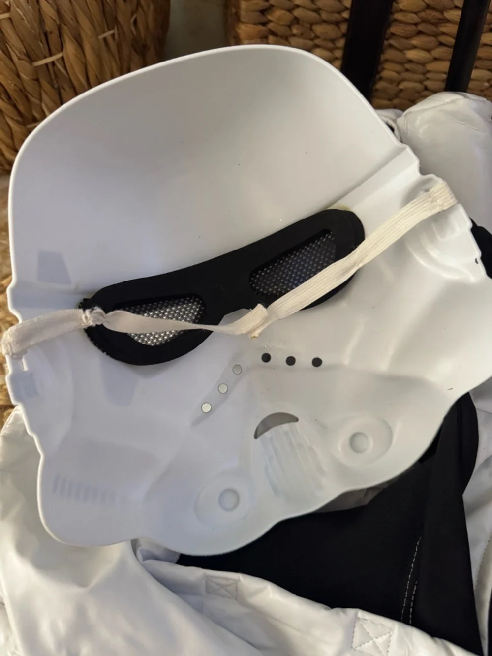 Kids Disney White Stormtrooper Costume with Helmet - Picture 7 of 7